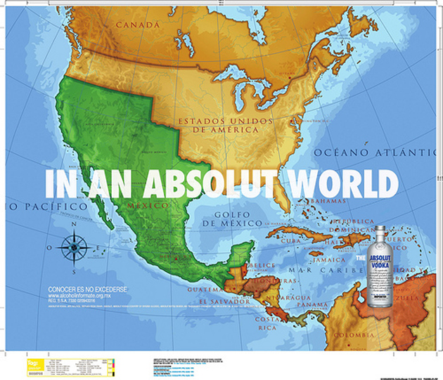 Absolut Vodka and Mexico